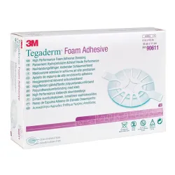 Tegaderm Foam Adhesive 3M /Solventum 8,8 x 8,8 cm | 40 Stück